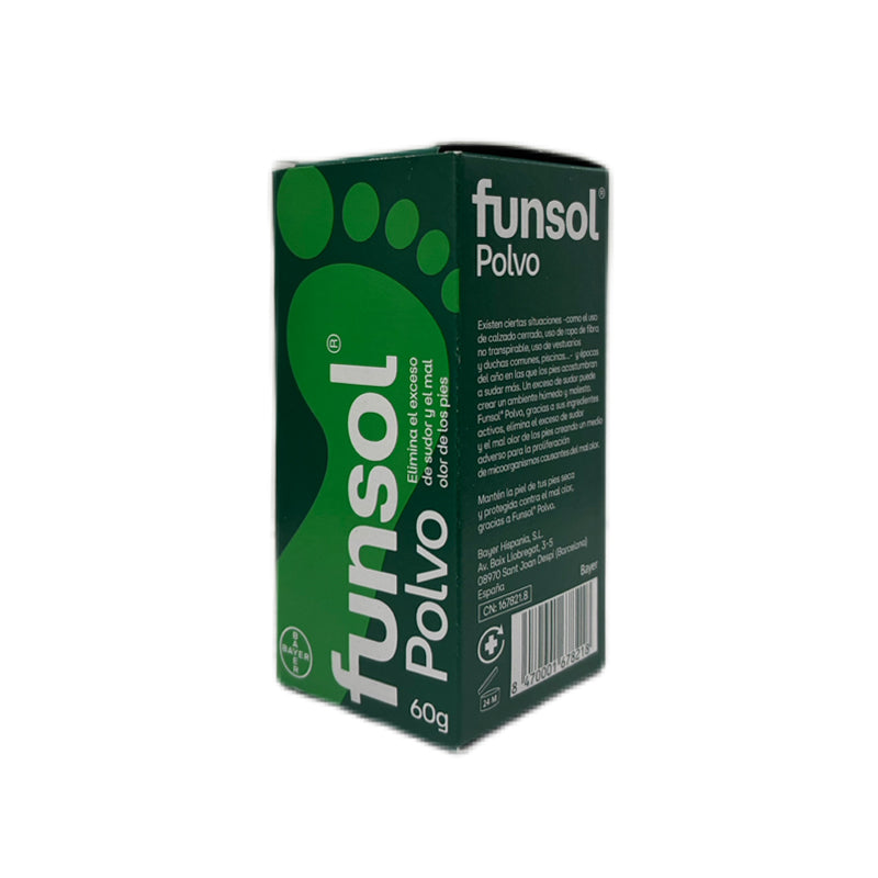 Funsol Polvo Desodorante para Pies 60g